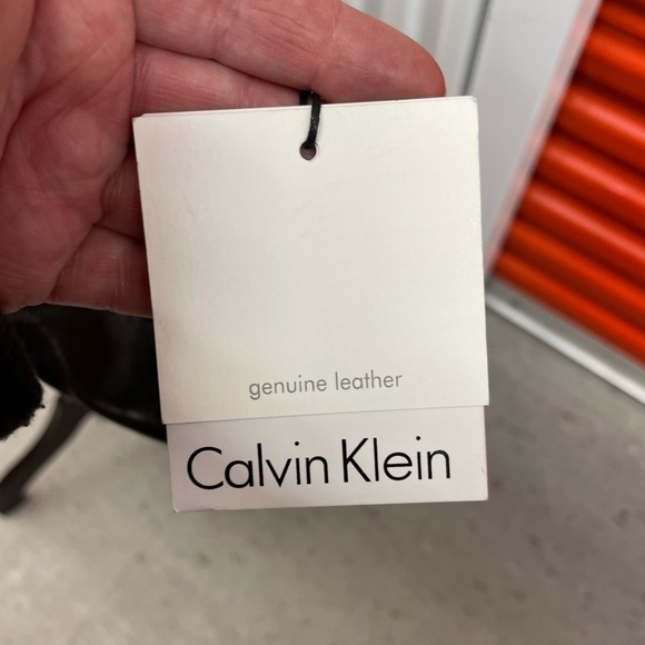 CALVIN KLEIN 1X SMOOTH SOFT BLACK LAMBSKIN LEATHER JACKET ๐งฅ ๐NWT NEVER WORN!๐ - Picture 13 of 15